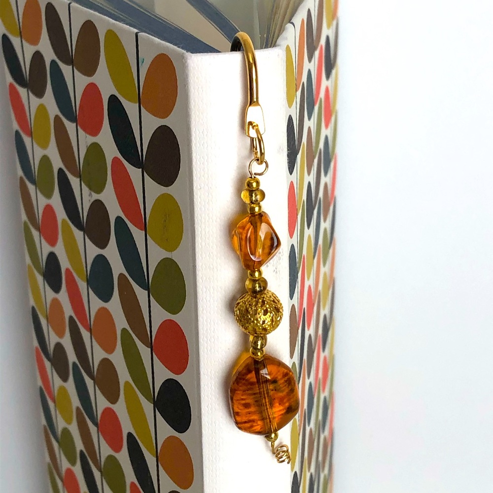 Hand Crafted Beaded Bookmark